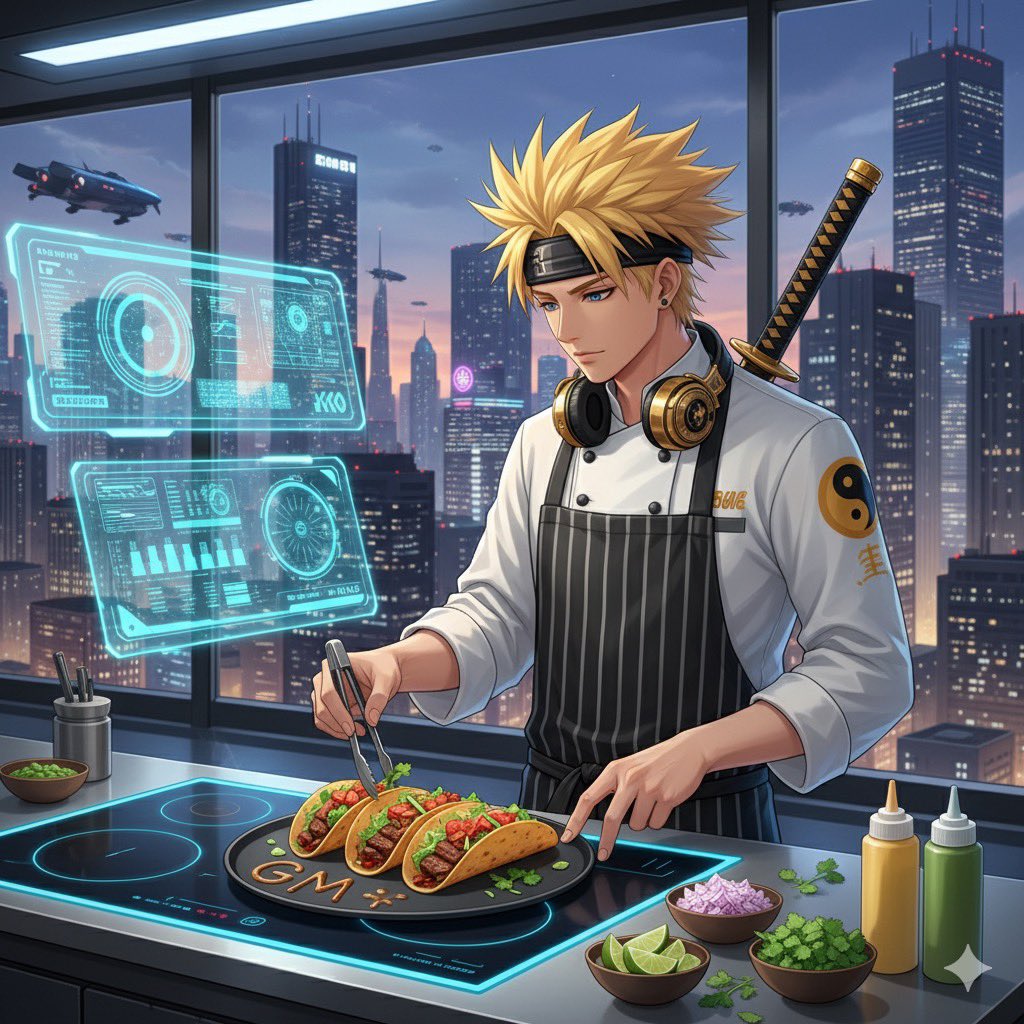 anonymous3crypt's tweet image. GM CT!
It’s Taco Tuesday, so don’t fold under pressure, only tacos can do that🙂‍↔️

Show up, build strong, and spice up your day!
Bullish on @SIXR_cricket and you?