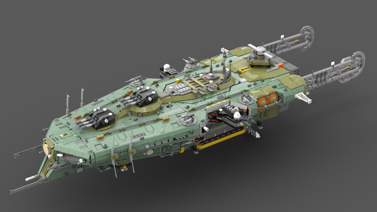 893487718I's tweet image. #lego #moc #spaceship