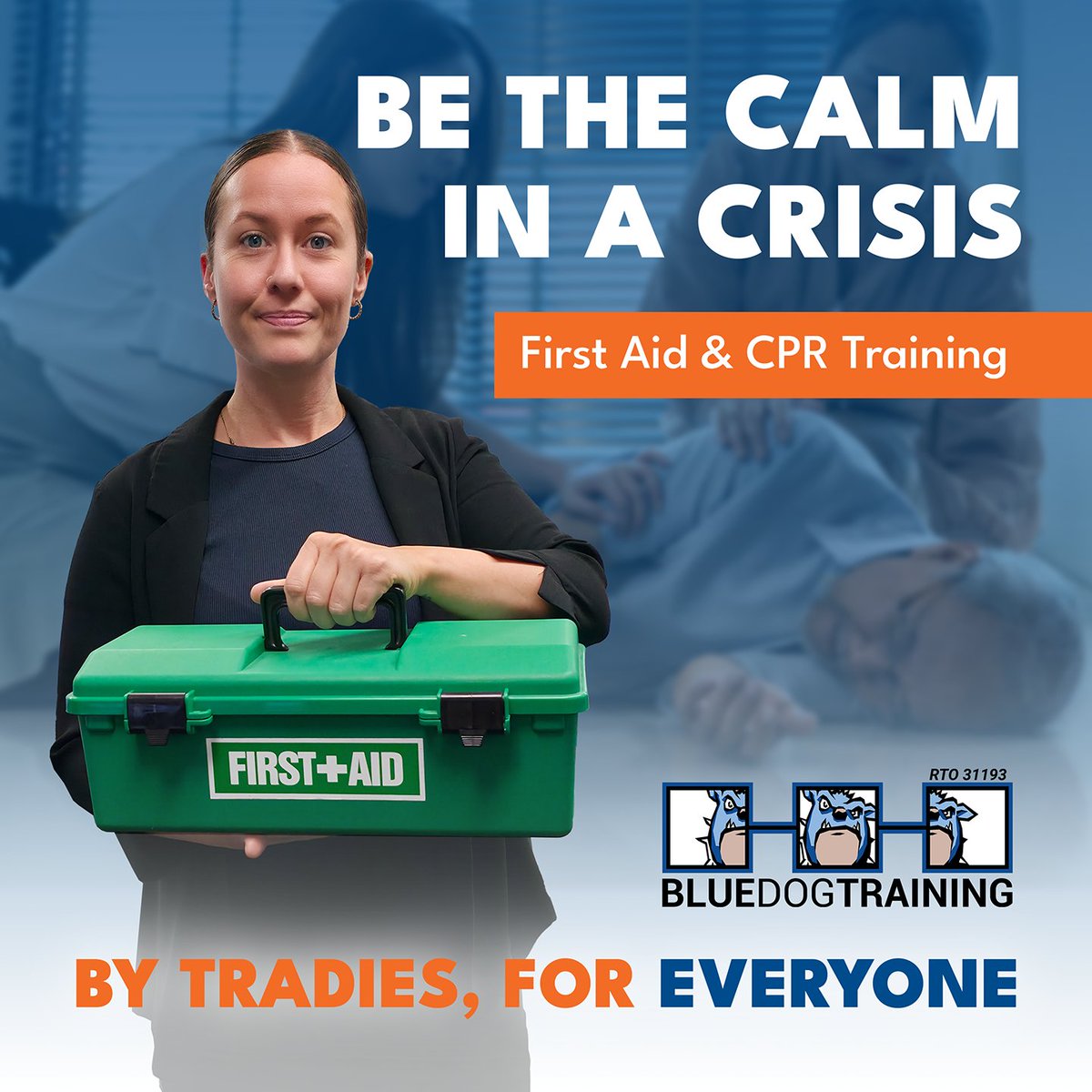 BlueDogTraining's tweet image. Schools asked for it. We delivered.
ap1.hubs.ly/y0pnsN0
Our new First Aid and Cardiopulmonary Resuscitation courses are now available for teachers and support staff.
• HLTAID011 Provide First Aid
• HLTAID009 Provide Cardiopulmonary Resuscitation
#BlueDogTraining