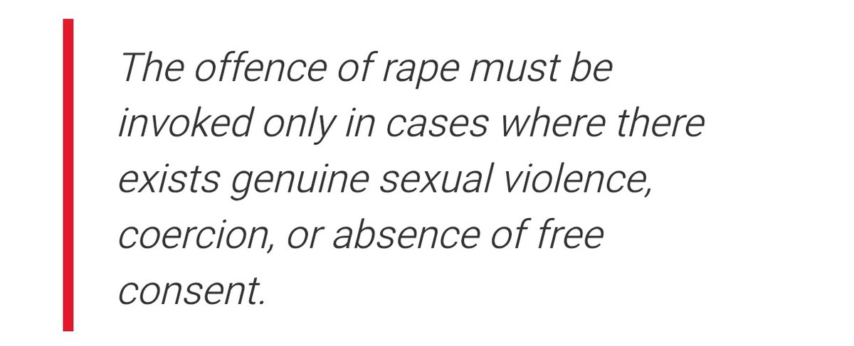 GauravSatle's tweet photo. #SupremeCourt Condemns Misuse of #RapeLaws
#FalseRape inflicts upon the accused indelible stigma & grave injustice. Such instances transcend realm of mere personal discord. #Misuse of criminal justice machinery in this regard is a matter of profound concern.
#MensLivesMatter https://t.co/xWcNBPtckI