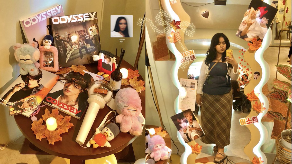 icrybambi's tweet image. berkunjung ke birthday party lotto ᶻ 𝗓 𐰁 .ᐟ  

🍂🧣🧦🍁🥧 — with @tarowonton @nseokitty 

thank you @2ndspring sudah merayakan ulang tahun kesayangan kita dengan sangat hangat! 🤎