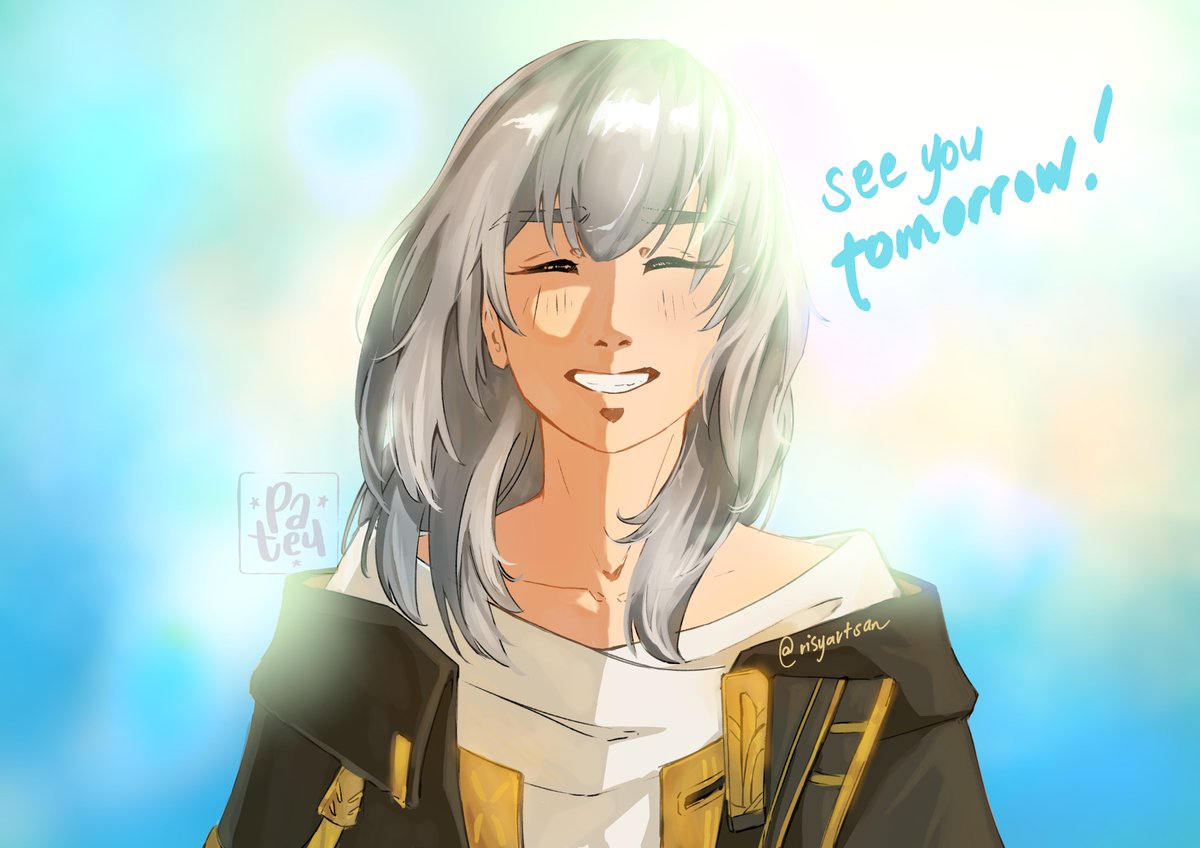 risyartsan's tweet photo. また明日ね! 💫 

#honkaistarrail #artph https://t.co/zVPJsNGXLO