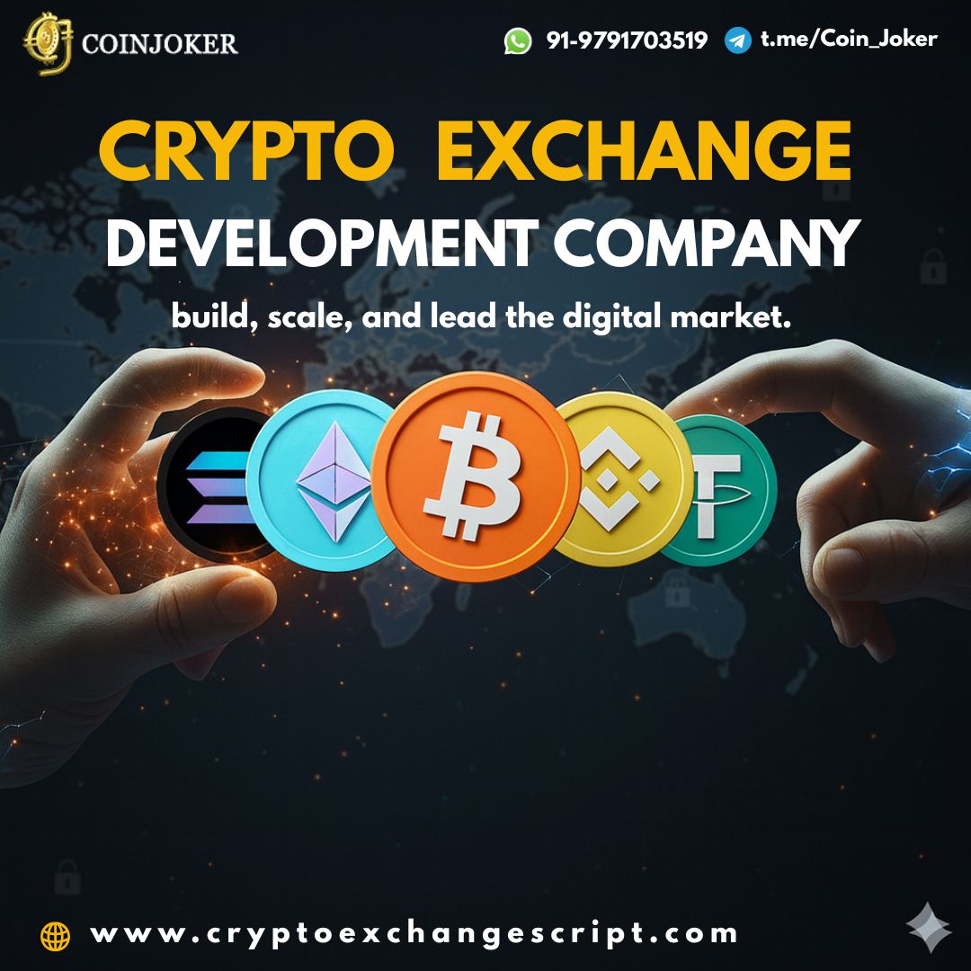 ArianaBenn78848's tweet image. Want to build your own crypto exchange platform?
We deliver secure, high-performance exchange development with a fast matching engine, multi-wallet support, liquidity tools &amp;amp; pro-level security.
Launch big. Scale global.
#CryptoExchangeDevelopment #CryptoTrading #Web3Builders