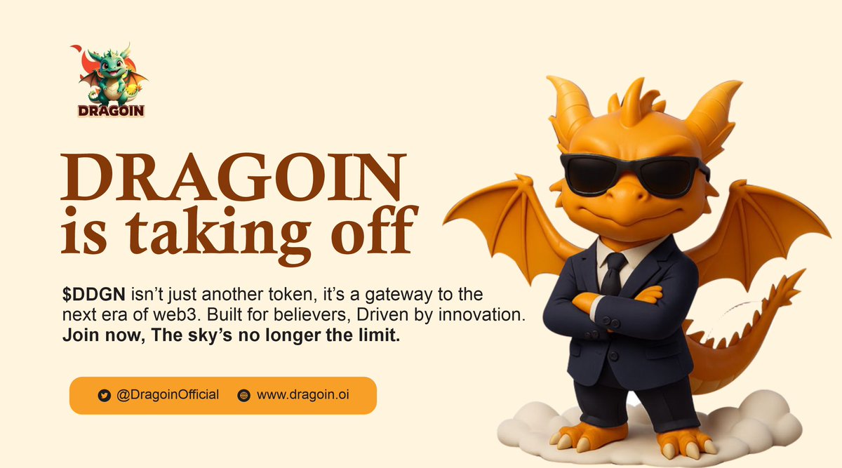 GM CT

Feel the thrill of another #P2E. "Dragon fly" 📊Not you regular candlestick lecture 😂

Dragoin isn’t another meme coin it’s a play-to-earn revolution with real utility and a deflationary engine built to last

Early players become early winners
#Dragoin #Web3Gaming