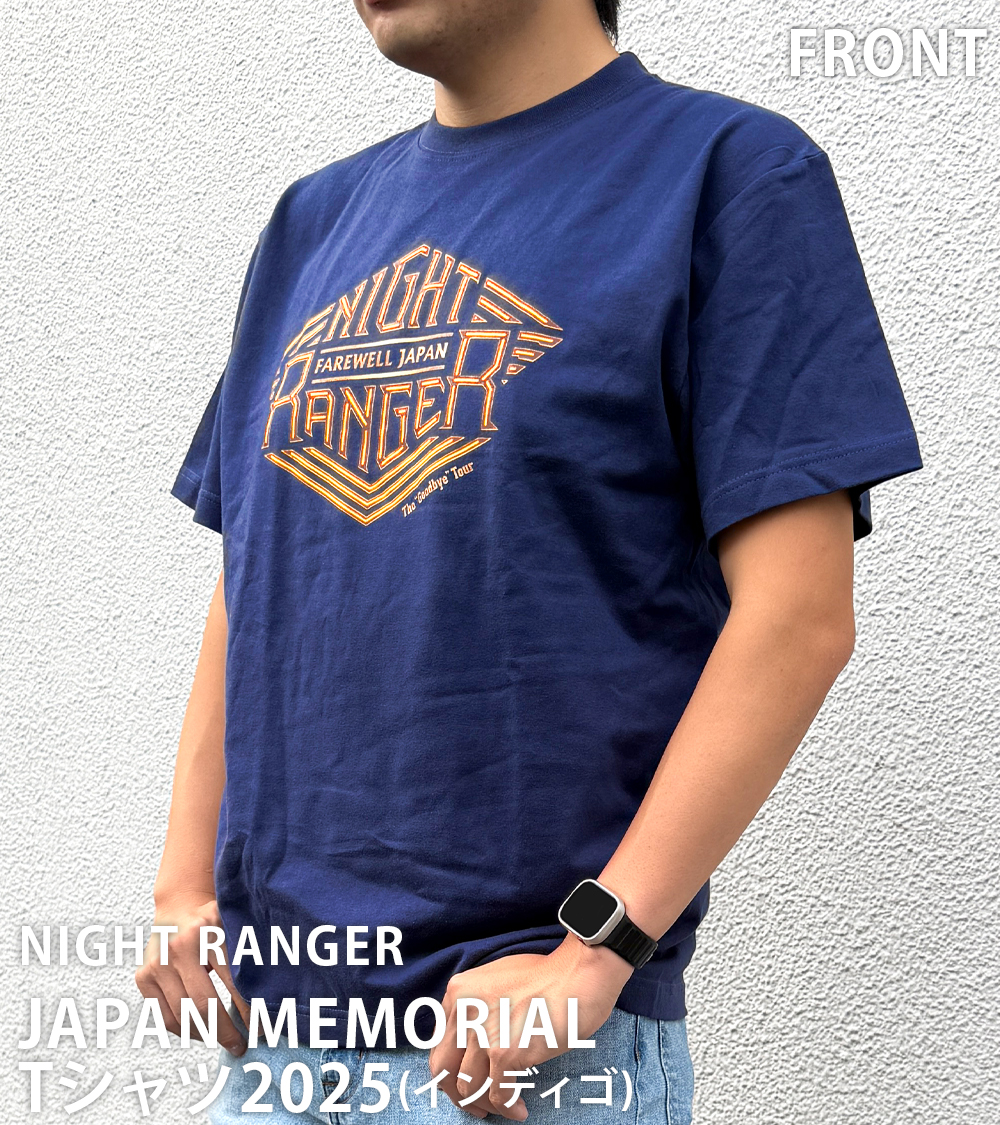 NIGHT RANGER JAPAN TOUR GOODS】 熱い公演を終えた #ナイト