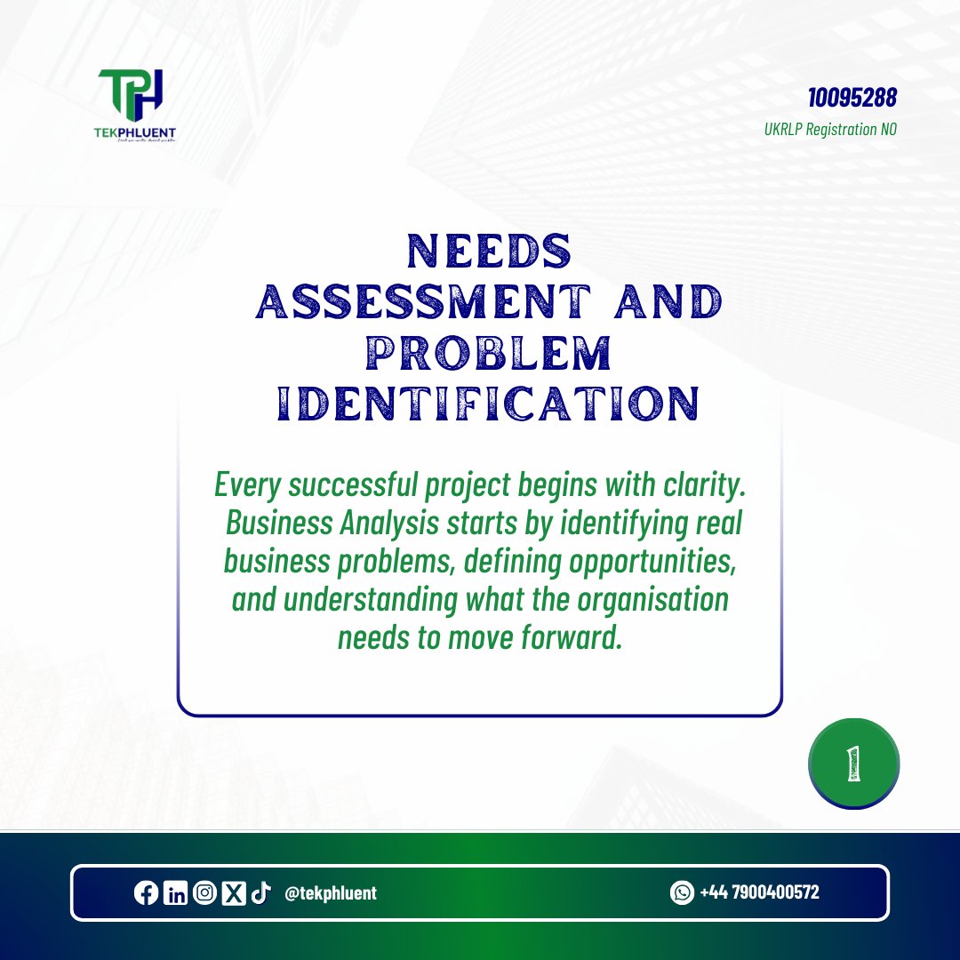 tekphluent's tweet image. Business Analysis helps you understand problems, create clarity and guide better decisions.
Here are the first five core concepts every analyst should know...

Logan Paul Erika Kirk Zirkzee Everton Shaw Frank #BusinessAnalysis #TechSkills #AnalystLife #CareerTalk