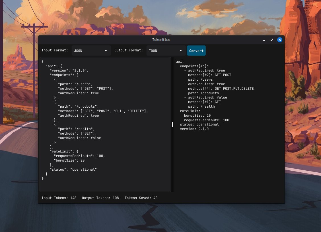 aftaab___'s tweet image. Saw this TOON format on linkedin and wanted to try `Fyne` toolkit (go) so I built a small GUI app that converts JSON to TOON format and calculates token counts and tokens saved. Give it a try!

Link: github.com/cachevector/to…