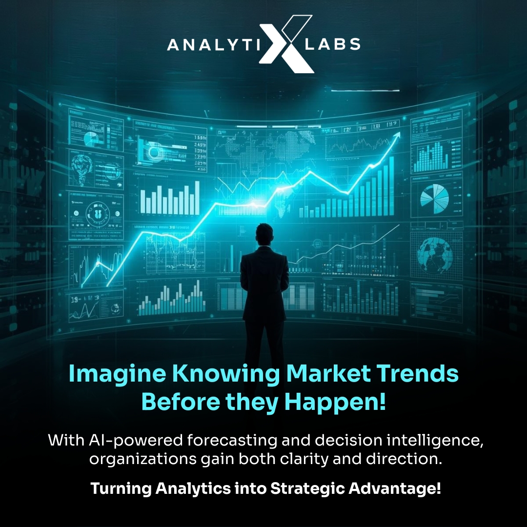 AnalytixLabs's tweet image. Imagine having the power to see what’s coming next—long before the market makes its move.📈

With AI-powered forecasting and decision intelligence, organizations gain clarity, anticipate change, and act with precision—turning analytics into a decisive competitive edge.