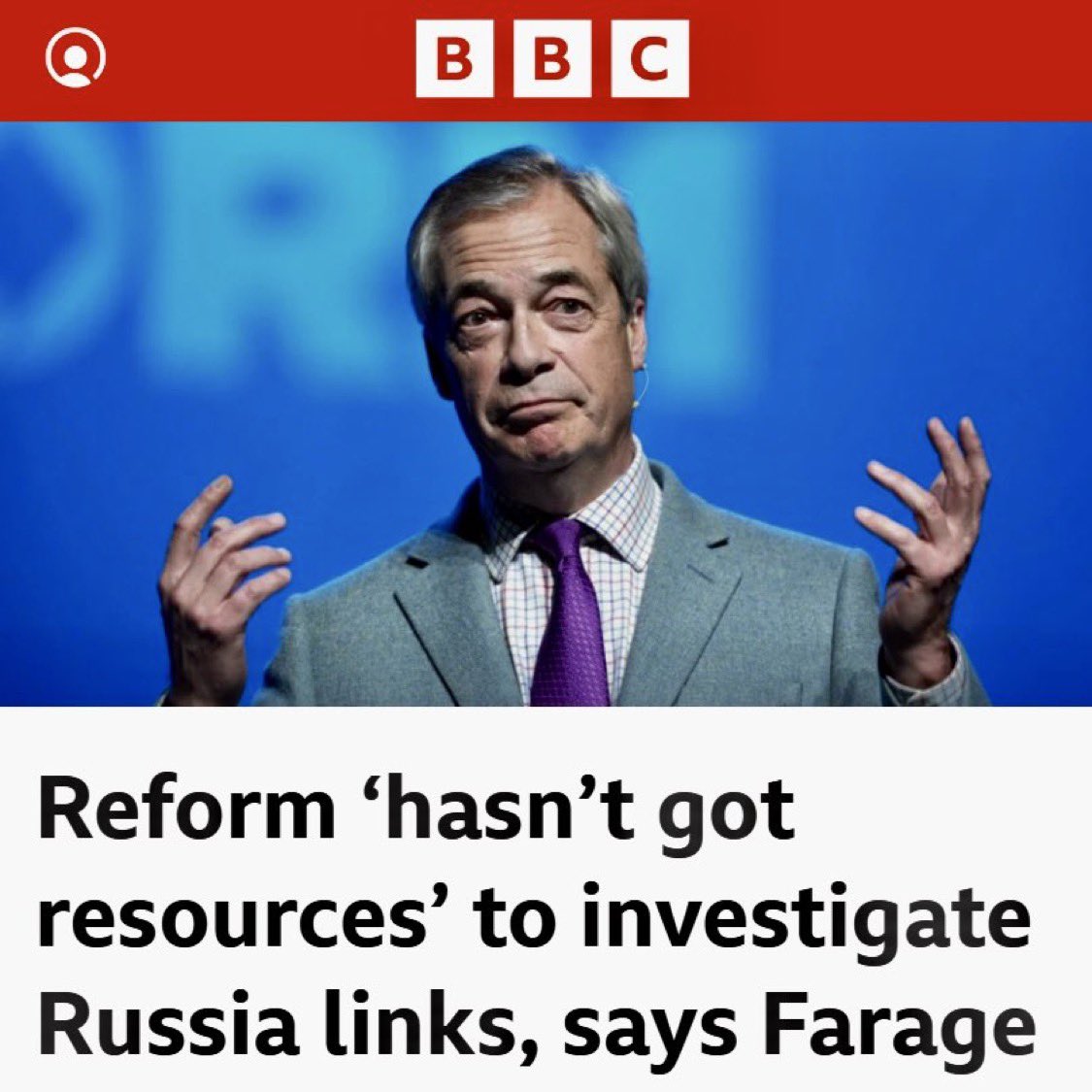 reformexposed's tweet photo. Why @Nigel_Farage, is the scale of it too big?

Maybe you could ask @Arron_banks to fund it?

#ReformRussianBribes https://t.co/5qKjsY5QEL
