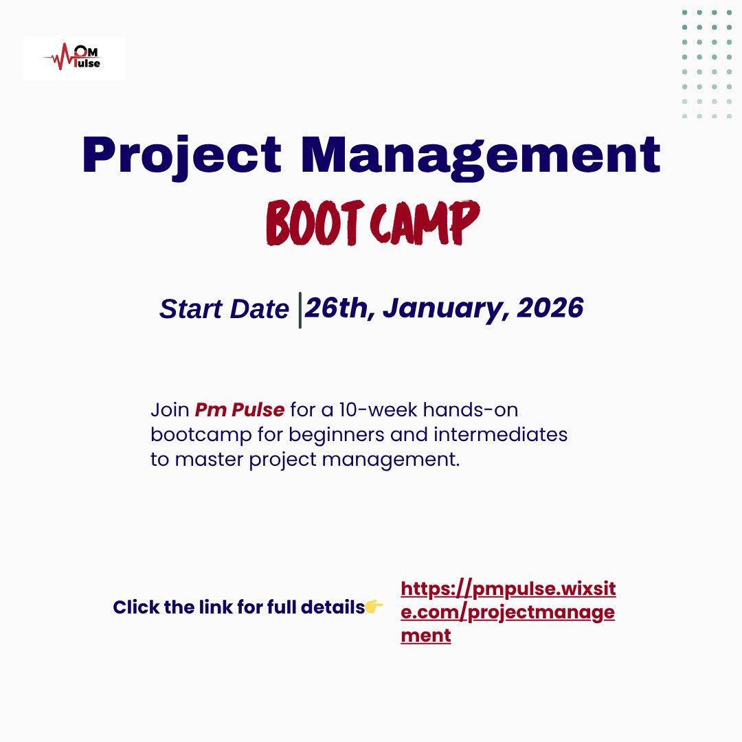 sonsydarlin's tweet image. January 2026, I’ll be teaching Project Management again, and this time, I’m bringing everything I’ve learned from real projects, real clients, and real results.

Clear out your timetable for a 10-week intensive session with me and a supportive community ready to grow.

It’s going…