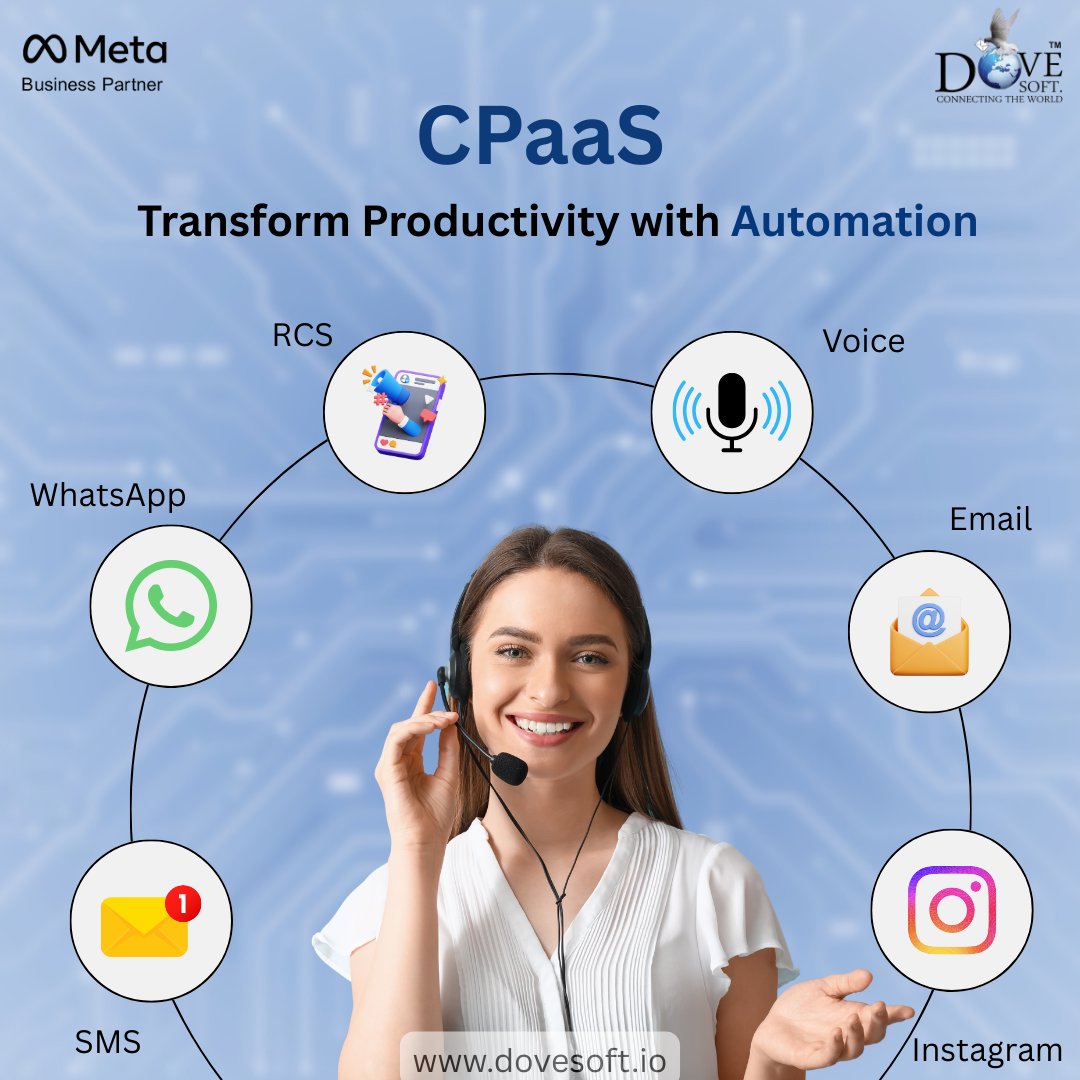 DoveSoftltd's tweet image. Power Up Your Business Productivity With CPaaS!

Automate communication, reduce manual tasks, and accelerate growth with our powerful CPaaS platform. Smarter workflow, faster results!

#DoveSoft #CPaaS #BusinessProductivity #AutomationTools #SmartWorkflows #DigitalTransformation