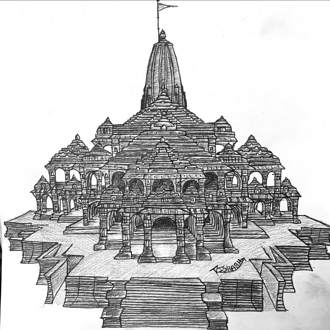 arts_rishabh's tweet photo. Jai Shree Ram 🚩🙏

Rate My Artwork 🎨  Out Of 💯

#Ayodhya #RamMandir #JaiShreeRam https://t.co/EbjxXiYN7V