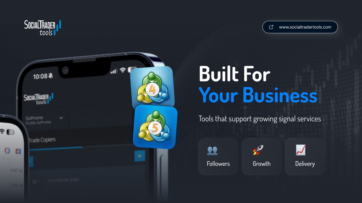 tifintech's tweet image. 👥Signal providers need more than a copier. They need reliability.

STT delivers fast copying, cloud stability and clean account management.
Serve more clients with confidence.

Start building a scalable signal business.

 #SignalProvider #Forex #TradingTech