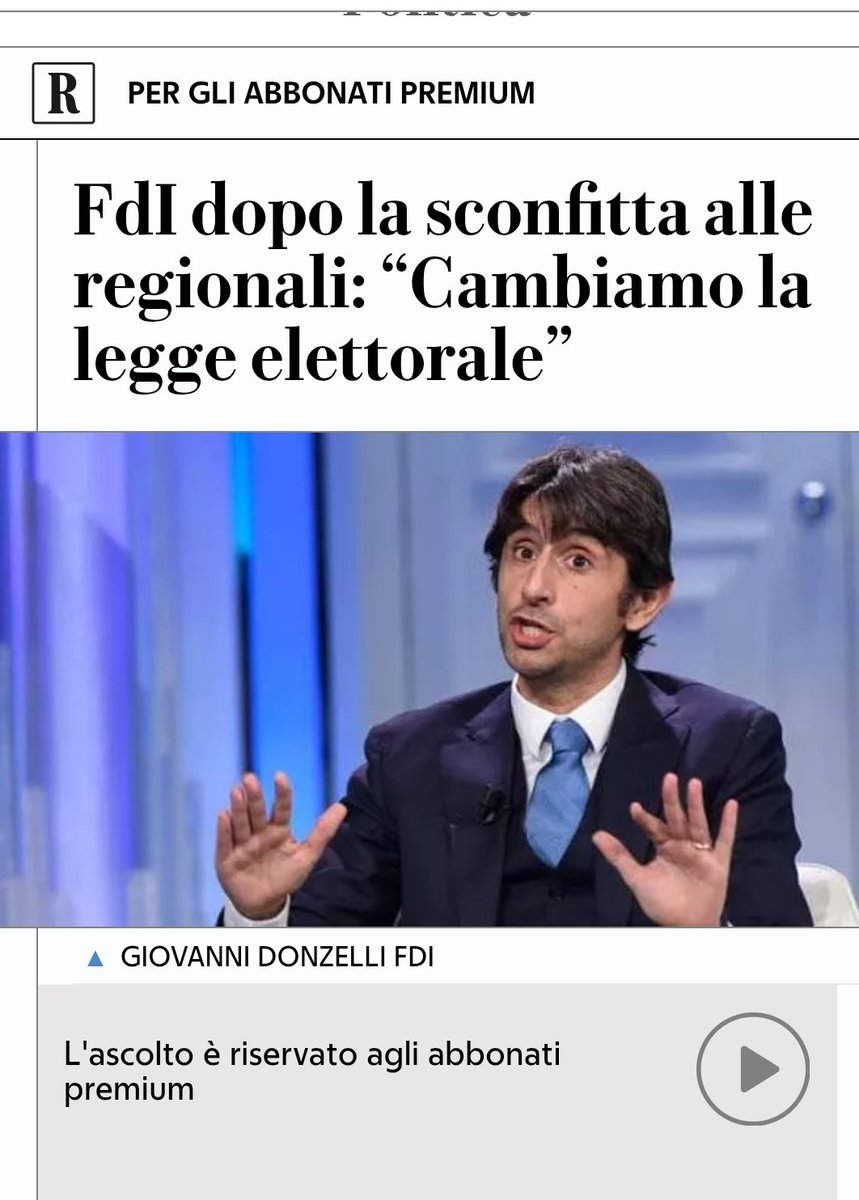 Lista unica e sotto solo la casella SI 
#leggeelettorale #elezioniregionali2025