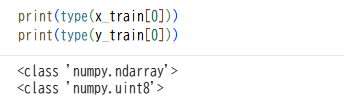 mgktaq's tweet image. type関数でデータ型を確認すると画像データ、ラベルデータともNumPy配列でした また個々のデータについても型を確認すると画像データはNumPy配列、ラベルはuint8のNumPyでした