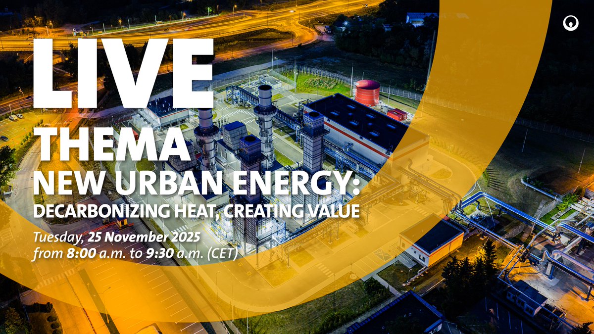 Veolia's tweet image. 📢 Join us at 8:00 a.m. for an exclusive conference on accelerating European #decarbonization through innovative local energy solutions, a cornerstone of Veolia&apos;s Green Up strategic plan, presented by @E_Brachlianoff (CEO of Veolia), Emmanuelle Menning (Deputy CEO finance and…