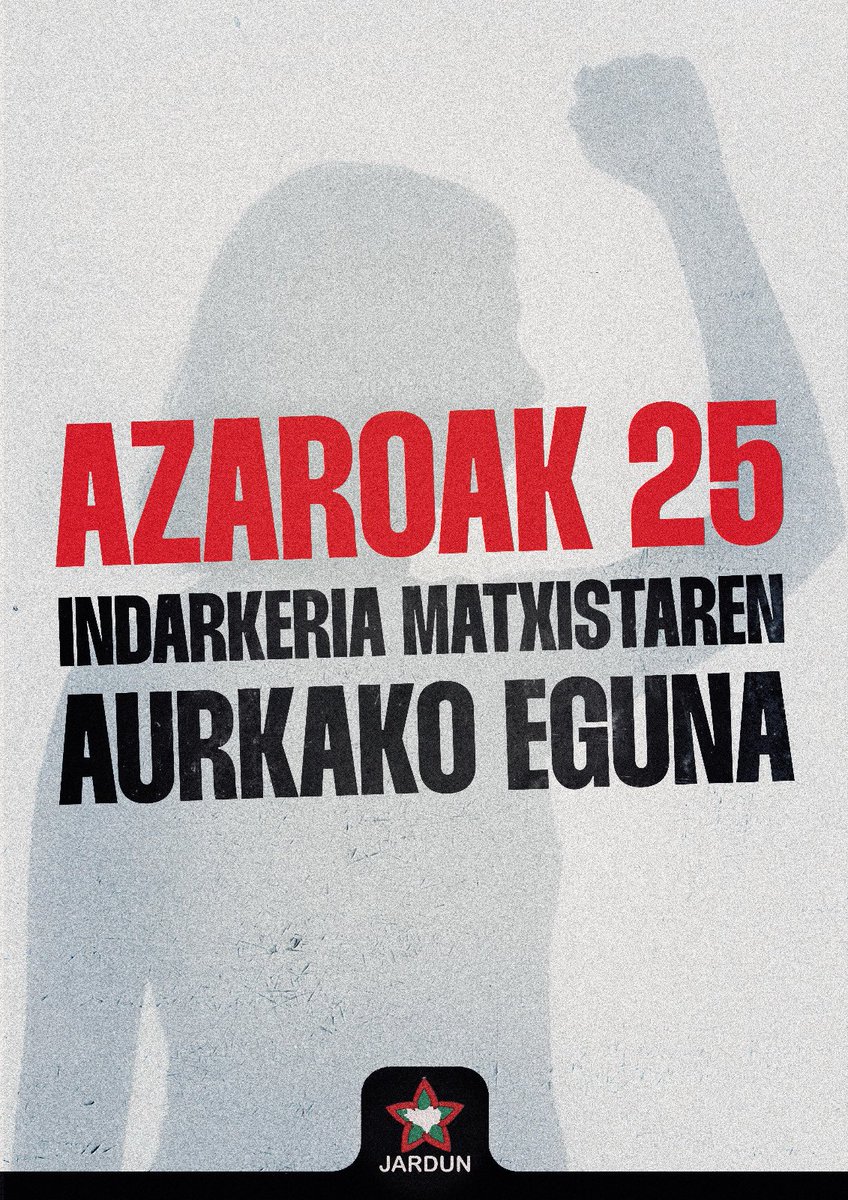 Emakume langileok egunerokotasunean otzantasunera eta azpiraziora kondenatzen gaituen indarkeria matxistaren aurrean, antolakuntza eta borroka dira askatasuna lortzeko bide bakarra. 

Euskal Herriko emakume langileok batu borrokara!