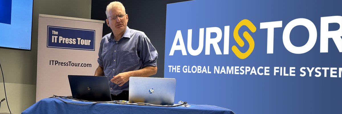 ITPressTour's tweet image. Partage de fichiers entre sites : Auristor dit toujours non au cloud. @LeMagIT bit.ly/48lZBAg @AuriStor @CTERA @AuriStor #MultiCloud #FileStorage #DistributedFS #DFS #ROBO #AI #ITPT @ITPressTour 64th Edition in New York