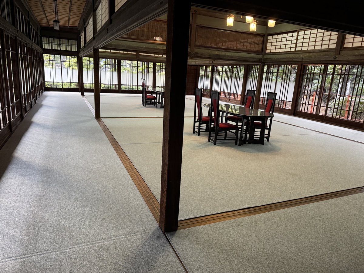 撤収作業完了しました。改めて、みなさんご参加ありがとうございました！5月、また披雲閣で！ #phpconkagawa