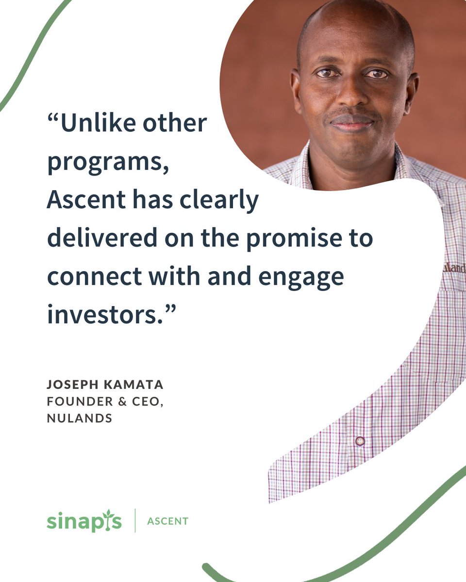 sinapisgroup's tweet image. The Ascent program is quietly transforming how entrepreneurs prepare for investment - and the stories are speaking for themselves. Learn more about the program here: bit.ly/4imsdhd

#AscentProgram #LeadershipDevelopment #Entrepreneurship #BusinessGrowth