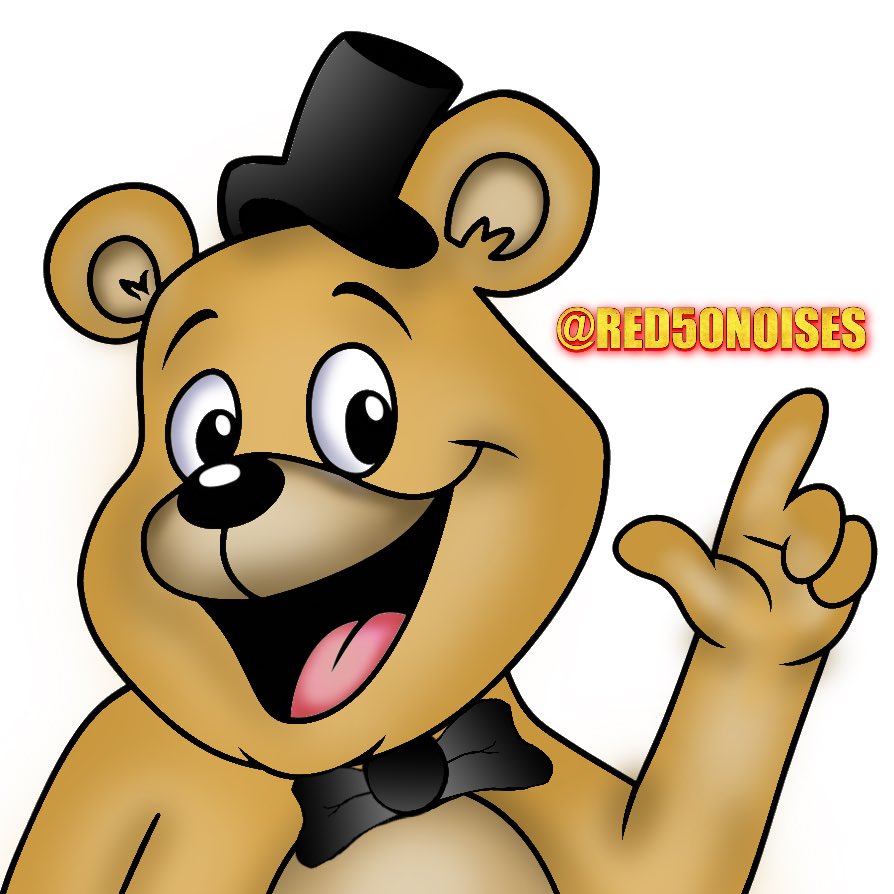 custom little fredbear art for my other build