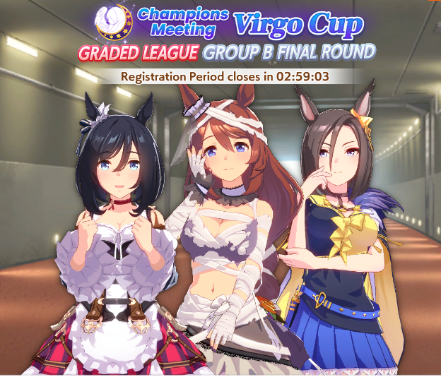 psylenep's tweet photo. Already managed to get Eishin into mile and now I got Creek in as well for Virgo~ 

Goooo team! https://t.co/NWhhp7avXD