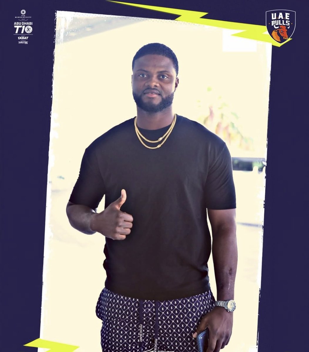 ICYMI:  Romario Shepherd has joined Phil Salt and Tim David at UAE Bulls for the Abu Dhabi T10 league !!!
#RCB