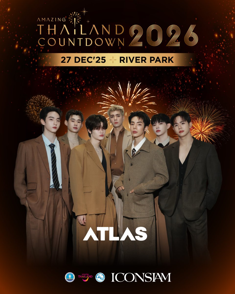 iconsiam's tweet image. จะมังคุดหรือส้มตำ ATLAS ก็พร้อมเสิร์ฟแล้ว 27 ธันวานี้ มาส่งท้ายปีเก่าต้อนรับปีใหม่แบบเป๊ะๆ ริมแม่น้ำเจ้าพระยาไปด้วยกัน 😎

🚩 Amazing Thailand Countdown 2026
📆 27–31 ธันวาคม 2568
@ATLASofficialTH 

#ATLASth #ATLAS_th #AmazingThailandCountdown2026 #CountdownatICONSIAM…