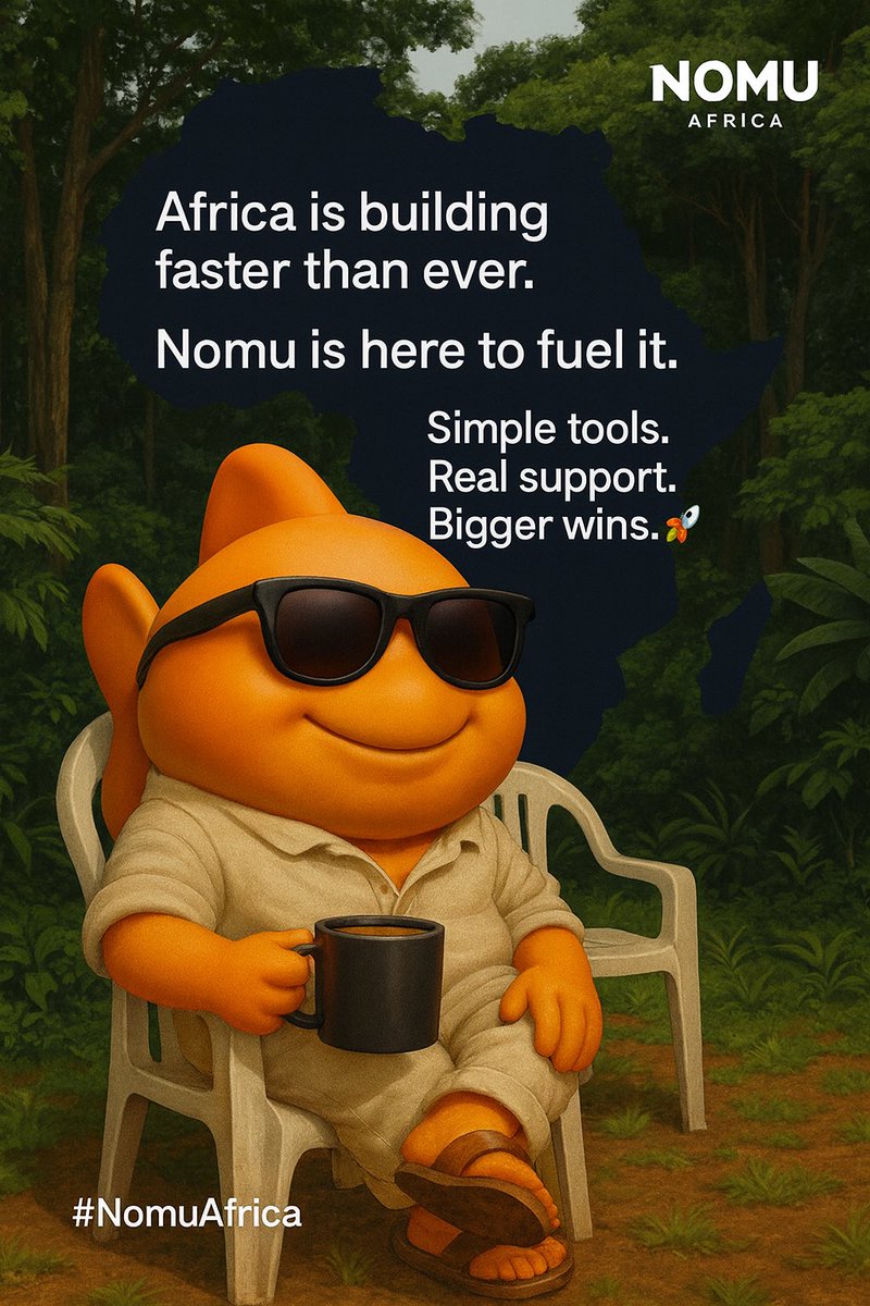 NomunityAfrica's tweet image. The next wave of African innovation starts here. 

Let’s build together.

NomNomGM