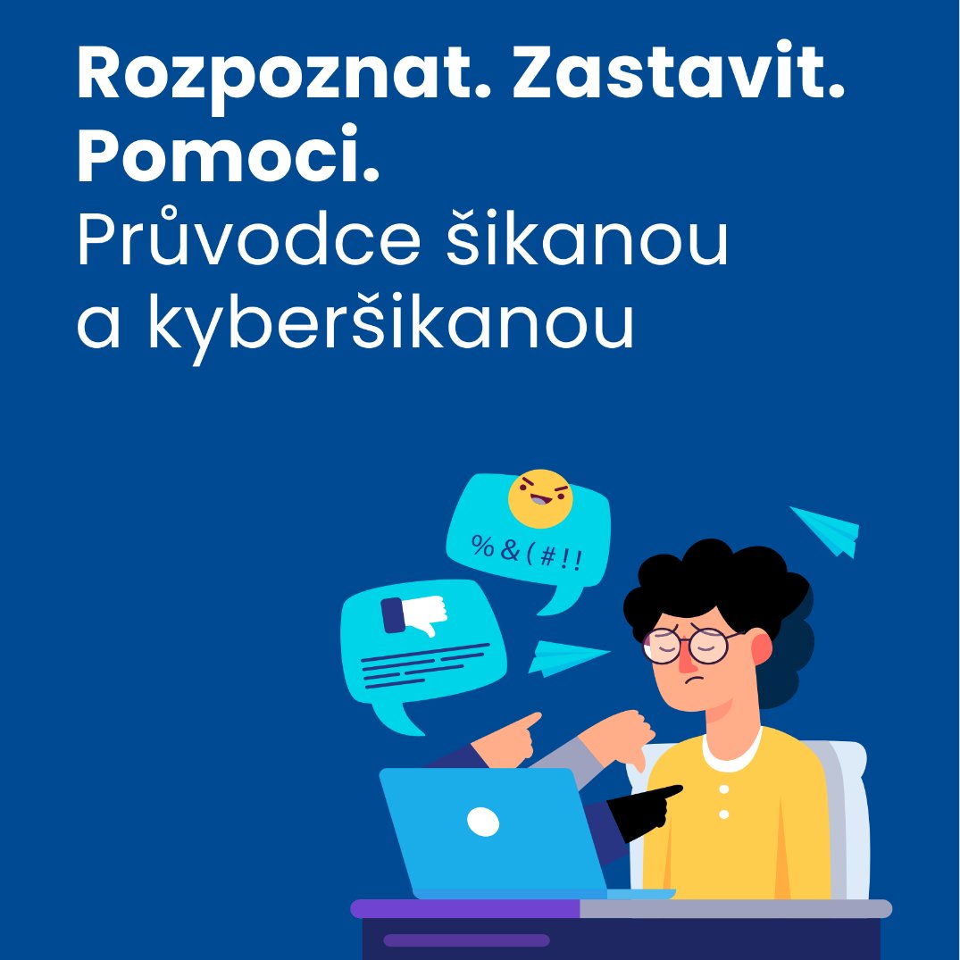 CZ_NIC's tweet image. Blog CZ.NIC: Rozpoznat. Zastavit. Pomoci. Průvodce šikanou a kyberšikanou: blog.nic.cz/2025/11/24/roz…. #kybersikana #SICcr
