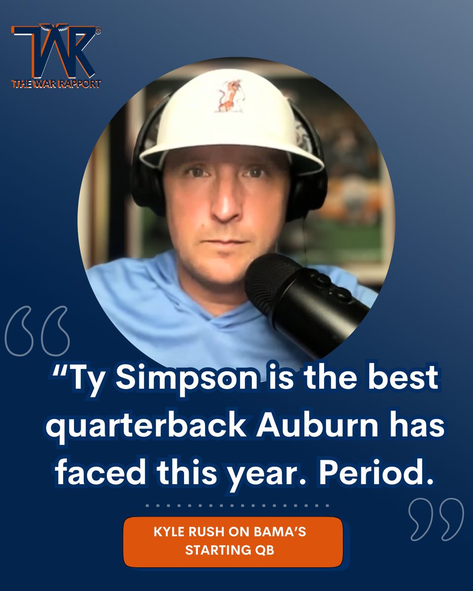 thewarrapport's tweet image. Is Ty Simpson the King of the SEC QB heap?
#auburnfootball @mikegittens @the_charlie_5