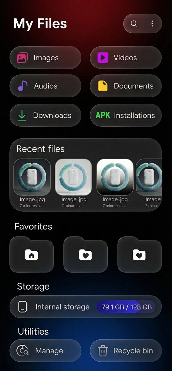 The1UX's tweet image. Here&apos;s another 
1. Gradient background Added
2. Glass Inspired UI Design
Design kit by : @thatjoshguy69