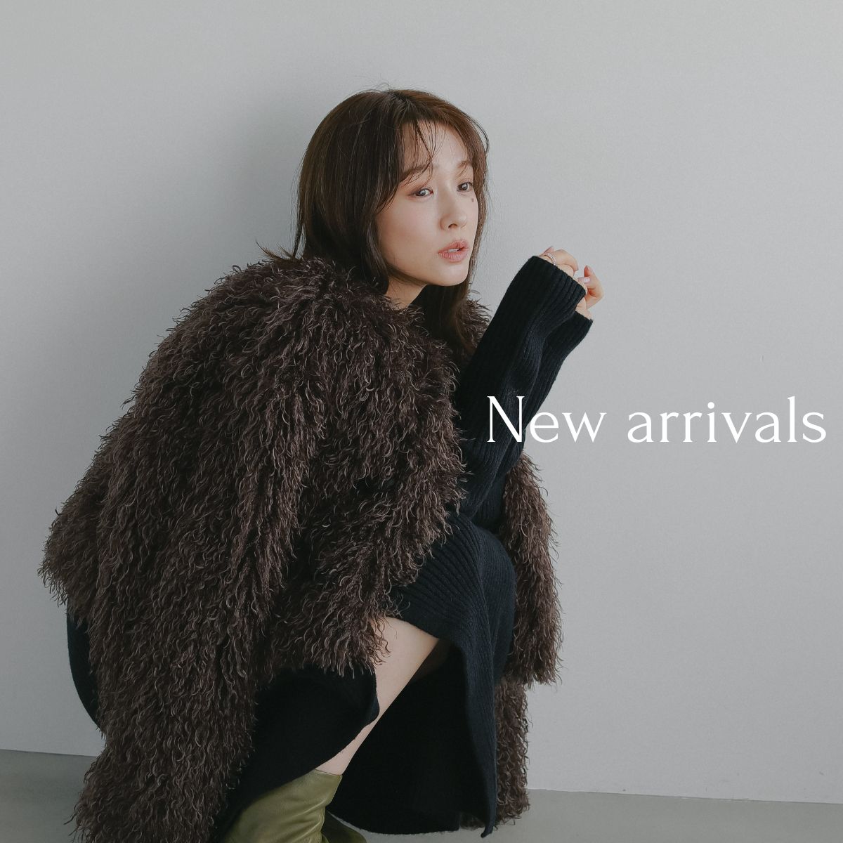 N WITH. エヌウィズ ファーダッフルコート クリーニング済 前田希美 N