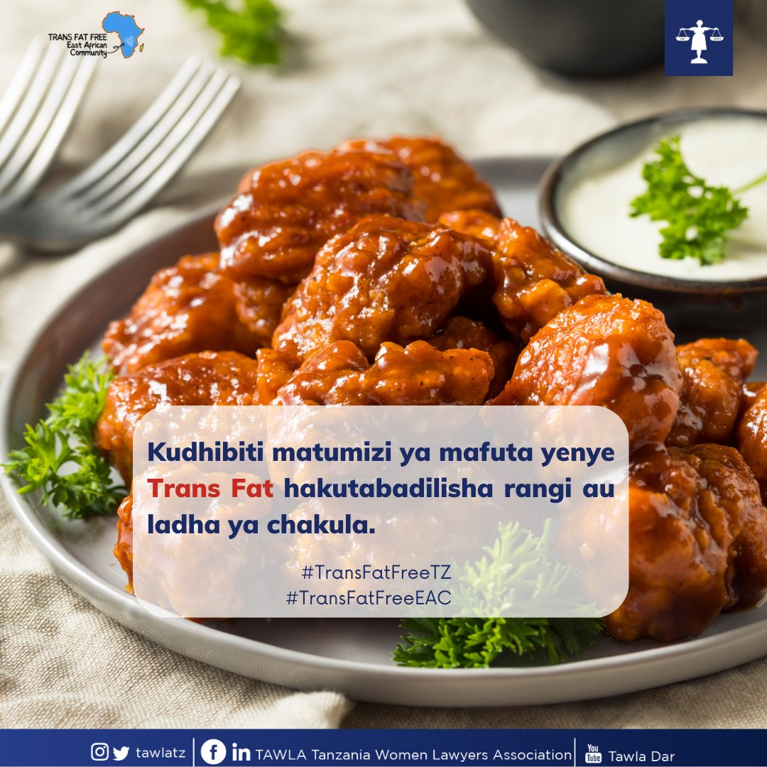 sonnino123's tweet photo. Wakati tunaendelea kupambana na magonjwa yasiyoambukizwa hususani kujikinga na matumizi ya vyakula vyenye #TransFats ni muhimu kufahamu kuwa
1. Kupunguza uzito hutegemea zaidi ulaji (asilimia 80%); mazoezi huchangia takribani asilimia 20% tu.
2. Kula usiku hakusababishi unene isipokuwa pale unapoingiza nishati (kalori) nyingi kuliko unazotumia.
3. Kupunguza wanga au mafuta pekee hakutoshi kupunguza uzito, kwa sababu nishati hutoka kwenye vyakula na vinywaji vyote.
4. Hakuna zoezi moja linaloweza kuchoma nishati ya mlo mmoja wa kawaida; hivyo usitegemee kula sana na kisha kufidia kwa mazoezi.
5. Mazoezi makali sana si suluhisho bora kwa kupunguza unene kwa sababu mara nyingi si endelevu.
6. Changanya mazoezi ya viungo (cardio) na mazoezi ya nguvu (strength training); mazoezi ya nguvu huongeza misuli ambayo hutumia nishati zaidi.
7. Kula wakati una njaa, si kwa sababu chakula kipo.
8. Usisahau kuhesabu nishati kutoka kwenye asuza (snacks).
9. Vinywaji vya michezo (sports drinks) vina nishati; tumia maji tu kurejesha maji mwilini baada ya jasho jingi.
10. Mafuta mengi katika eneo la kiuno ni hatari zaidi kiafya kuliko mafuta sehemu nyingine za mwili.
11. Ubongo unahitaji sukari ili kufanya kazi, hivyo mlo kamili wenye wanga husaidia kuupatia sukari pamoja na virutubisho vingine muhimu kama mafuta, protini, madini, vitamini na nyuzinyuzi.
12. Vyakula kama samaki, karanga, parachichi, mayai na mafuta ya mzeituni vina mafuta muhimu ambayo mwili hauwezi kutengeneza, hivyo ni lazima viwe sehemu ya mlo kamili.
13. Kufunga kwa siku nyingi si njia endelevu ya kupunguza uzito; baada ya muda mfupi mwili hubadilika na kuanza kuhifadhi nishati, na hata kusababisha uzito kuongezeka.
14. Kuruka milo humfanya mwili kuhifadhi nishati na mara nyingi huongeza uwezekano wa kula kupita kiasi baadaye.
Zingatia kuwa mtindo wa maisha mara nyingi ndio hutupelekea kupata magonjwa yasiyoambukizwa ambayo ni hatari katika zama hizi. #TransFatFreeTz #TransFatFreeEAC @TawlaTZ