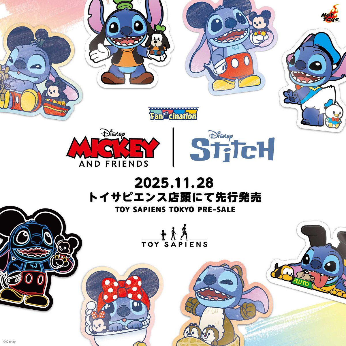 まもなく販売開始！🌺💙 #トイサピエンス #ディズニー #スティッチ
