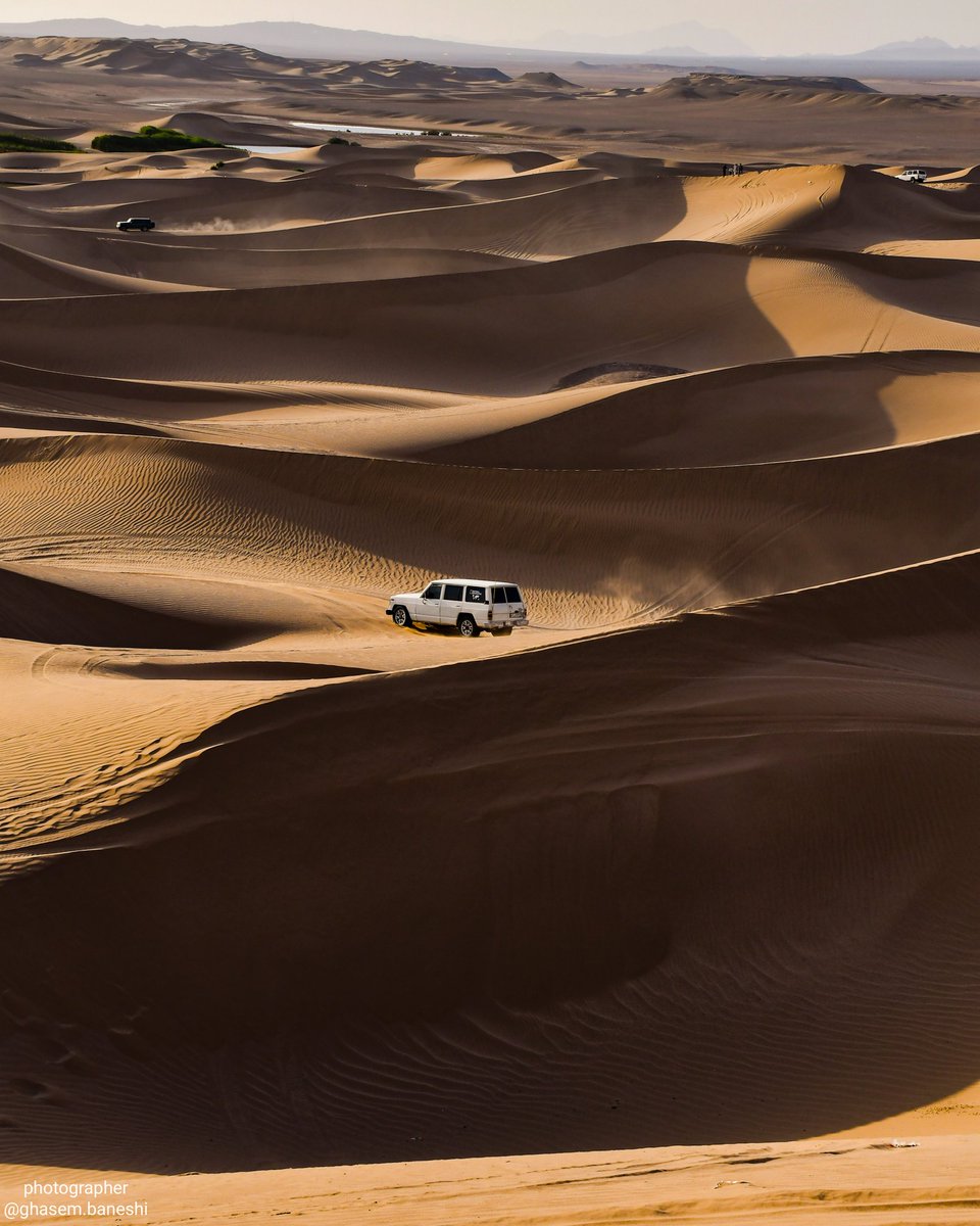 جلوه‌ای ناب از رمل‌های کویر پساب یزد؛
جایی که سکوت، خطِ شن‌ها را امضا می‌کند و سافاری، چشم را تا عمق این زیبایی بکر می‌برد.
اینجا هر لحظه، سندی است از طبیعت باشکوه و میراث ارزشمند این سرزمین.
عکس: قاسم بانشی 
#کویرپساب #میراث_طبیعی #سافاری #گردشگری_یزد