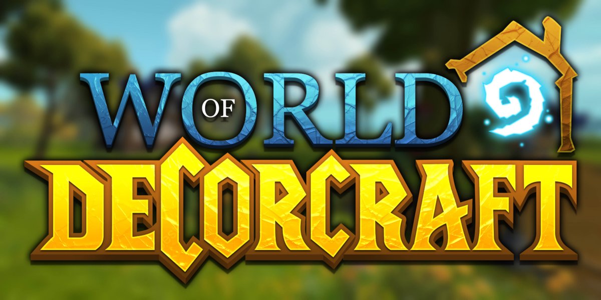 Adventurers, Builders, and Homebodies! 🏠✨

Put down your swords and pick up your throw pillows!

Announcing World of Decorcraft: A reality-style housing showdown hosted by me, <a href="/EsfandTV/">Esfand</a> &amp; @AnnieFuchsia!

Officially sponsored by <a href="/Blizzard_Ent/">Blizzard Entertainment</a> ⚔️

We are casting 6 Finalists to