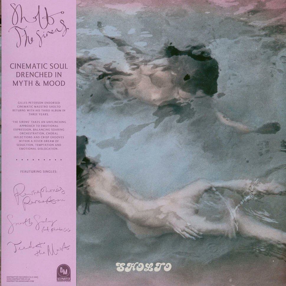 【新入荷】ロンドンのドラマー/マルチ奏者による2024年の『Letting Go Of Forever』に続く3rdアルバム! デビュー作、2nd.アルバムと、いずれもGilles Peterson等から称賛されたSholto。優美で夢幻的グルーブが織り成すシネマティックな作品。 x.gd/cnmKt