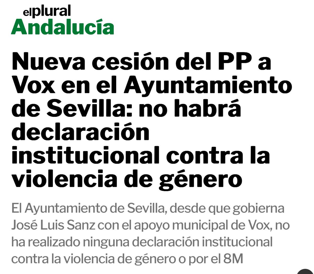 ‼️No nos prestamos al sainete, no permitimos que se engrase con dinero público la industria de género y derogaremos la Ley Integral de Violencia de Género y la del “solo sí es sí”.

👉 El chollo se les va a acabar.
