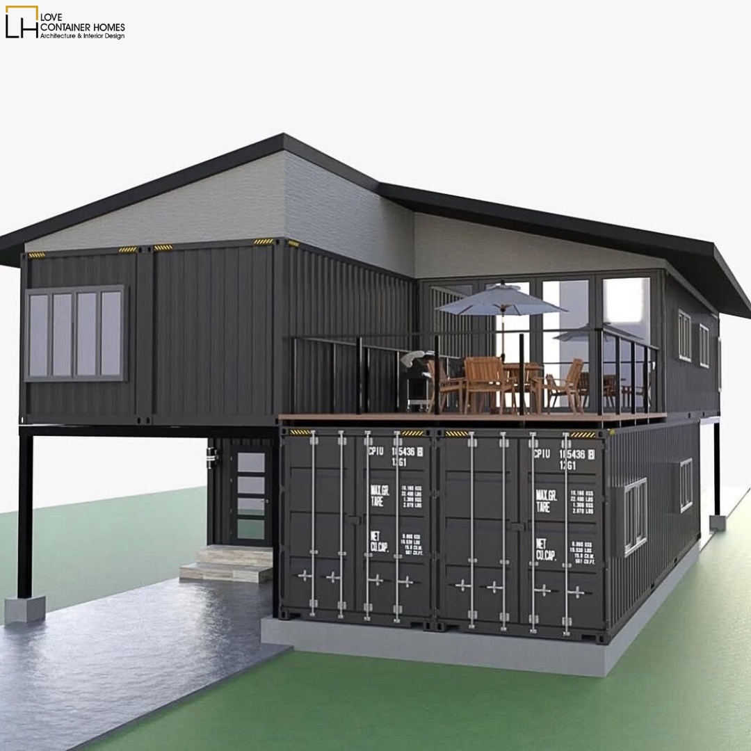 LCH_studios's tweet image. Would you live in a house built out of shipping containers? Rate this one on a scale of 0-10.  Visit us at lovecontainerhomes.com for container house plans and designs.
#architecture #shippingcontainer #containerhome #containerhouse #house #prefab