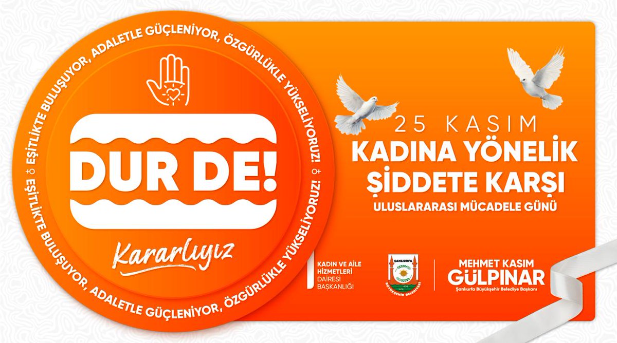 25 Kasım Kadına Yönelik Şiddete Karşı Uluslararası Mücadele Günü!

Kadına yönelik şiddet; hiçbir gerekçesi, hiçbir bahanesi, hiçbir zemini olamayacak kadar ağır bir insanlık suçudur.

Şiddetin her türüne karşı farkındalığı artırmak, kadınların yaşam hakkını, onurunu ve
