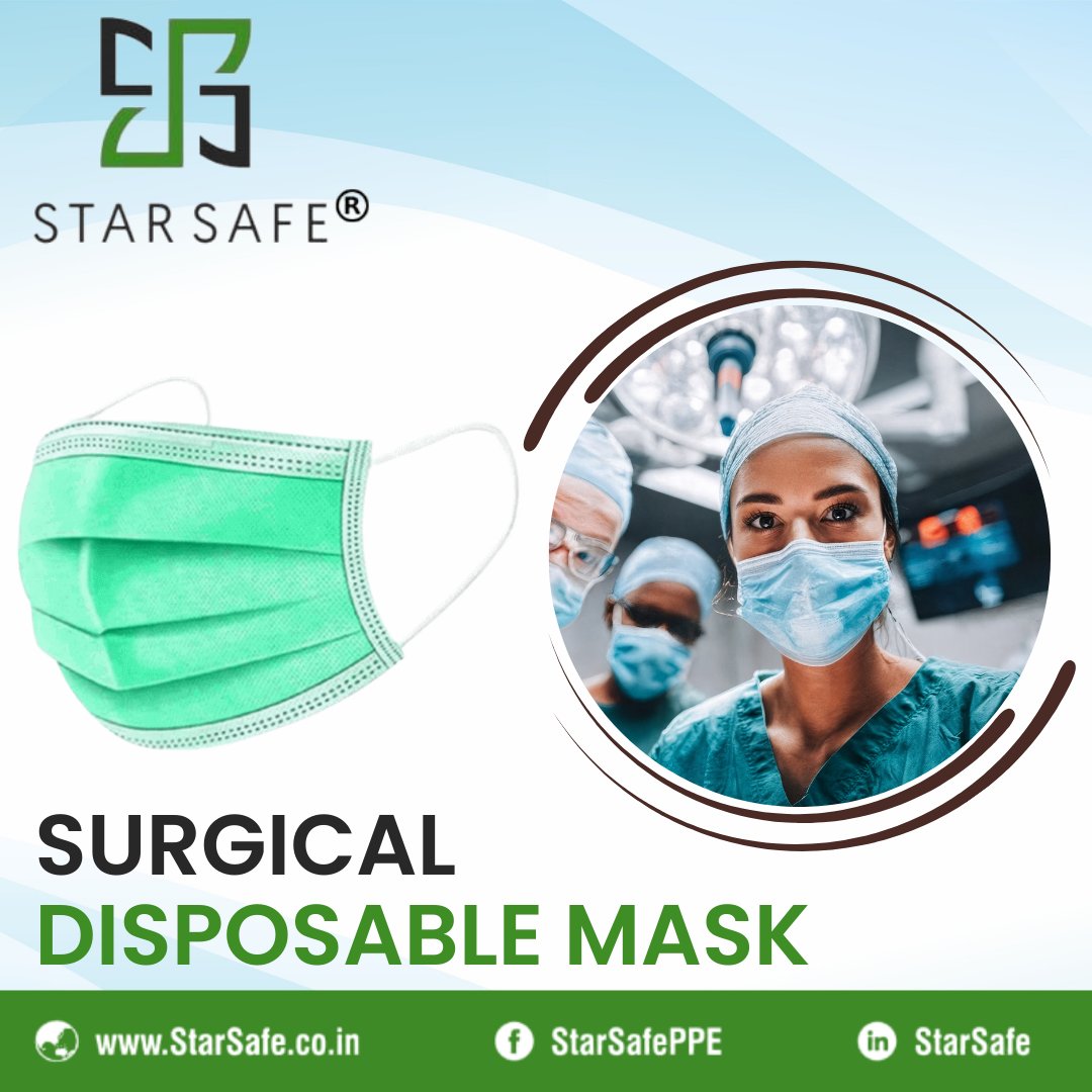 StarSafe_'s tweet image. Surgical Disposable Mask: Breathable, Reliable Protection for Everyday Use

In healthcare settings and crowded environments, respiratory protection is critical.

📞 Call: +91-8050296151

#starsafe #surgicalmask #disposablemask #respiratoryprotection #medicalmask #hospitalSupplies