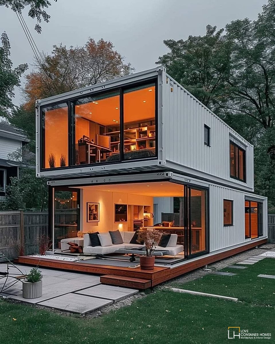 LCH_studios's tweet image. Would you live in a house built out of shipping containers? Rate this one on a scale of 0-10.  Visit us at lovecontainerhomes.com for container house plans and designs.
#architecture #shippingcontainer #containerhome #containerhouse #house #prefab
