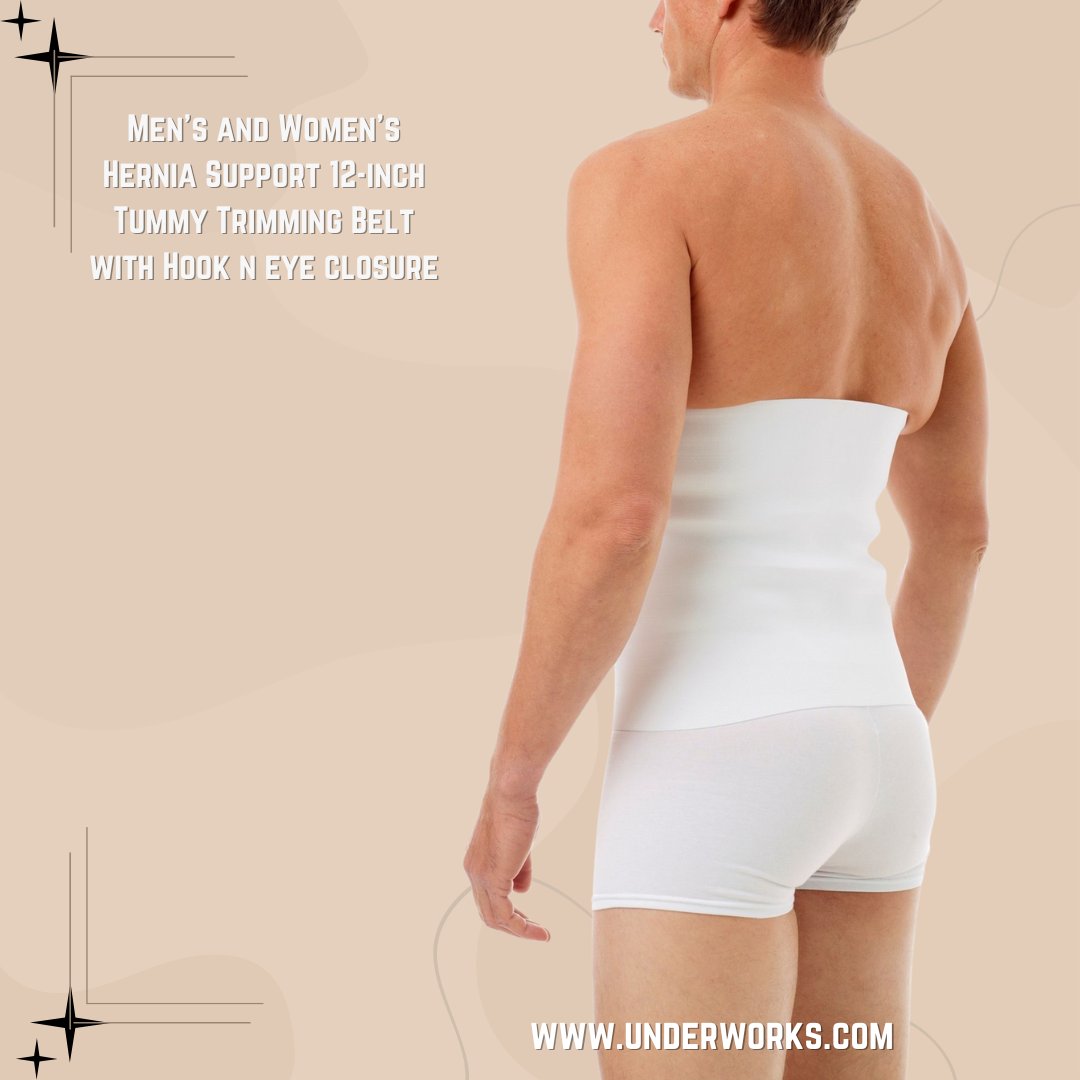 UnderworksStore's tweet image. Control your waist with firm, targeted support. The 12-inch Tummy Trimming Belt uses a hook &amp;amp; eye closure for a snug, adjustable fit to shape your midsection while stabilising your lower back or recovering post-surgery
underworks.com/12-inch-tummy-…

 #Underworks #ShapeWear #Compression