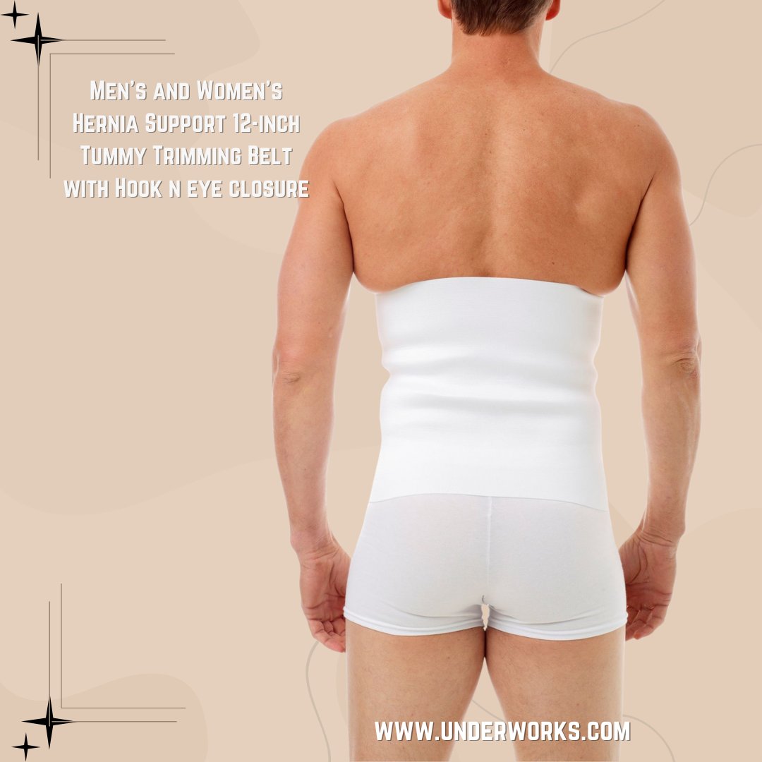 UnderworksStore's tweet image. Control your waist with firm, targeted support. The 12-inch Tummy Trimming Belt uses a hook &amp;amp; eye closure for a snug, adjustable fit to shape your midsection while stabilising your lower back or recovering post-surgery
underworks.com/12-inch-tummy-…

 #Underworks #ShapeWear #Compression