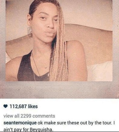 UFObyf5ve's tweet image. Beyoncé ok make sure these out by the tour. I ain’t pay for Beyquisha Stan twitter image #stantwitter #UFObyf5veImage