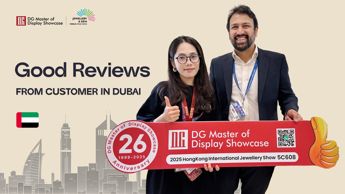 customshowcase's tweet image. The exhibition has been over for a while, but some moments from the event still stay with us.
Official Website: degreefurniture.com
Email: sales@degreefurniture.com
WhatsApp: +86 13922429233
#DGDisplayShowcase #JewelryShowcase #StoreDesign