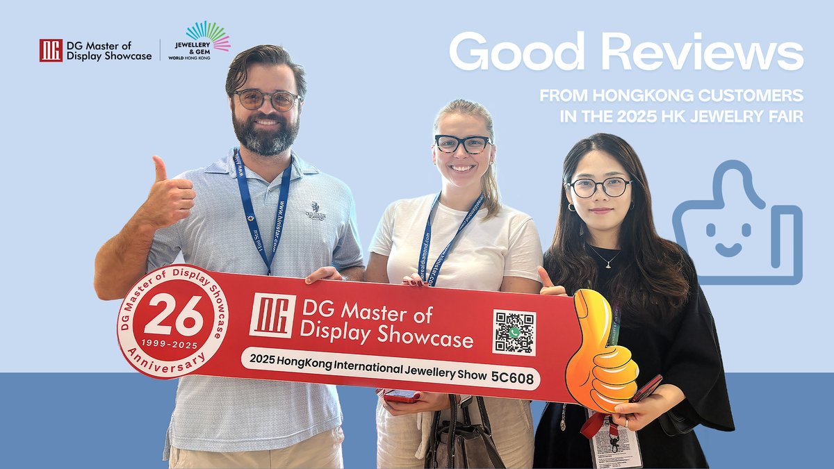 customshowcase's tweet image. The exhibition has been over for a while, but some moments from the event still stay with us.
Official Website: degreefurniture.com
Email: sales@degreefurniture.com
WhatsApp: +86 13922429233
#DGDisplayShowcase #JewelryShowcase #StoreDesign