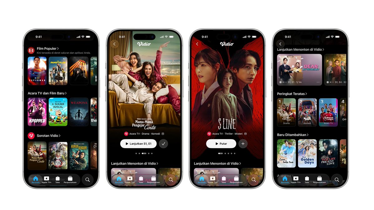 dailysocial's tweet photo. Vidio Hadir di Apple TV, Layanan Streaming Lokal Semakin Dominan https://t.co/0hwJMtulai https://t.co/aIQNStrxAM