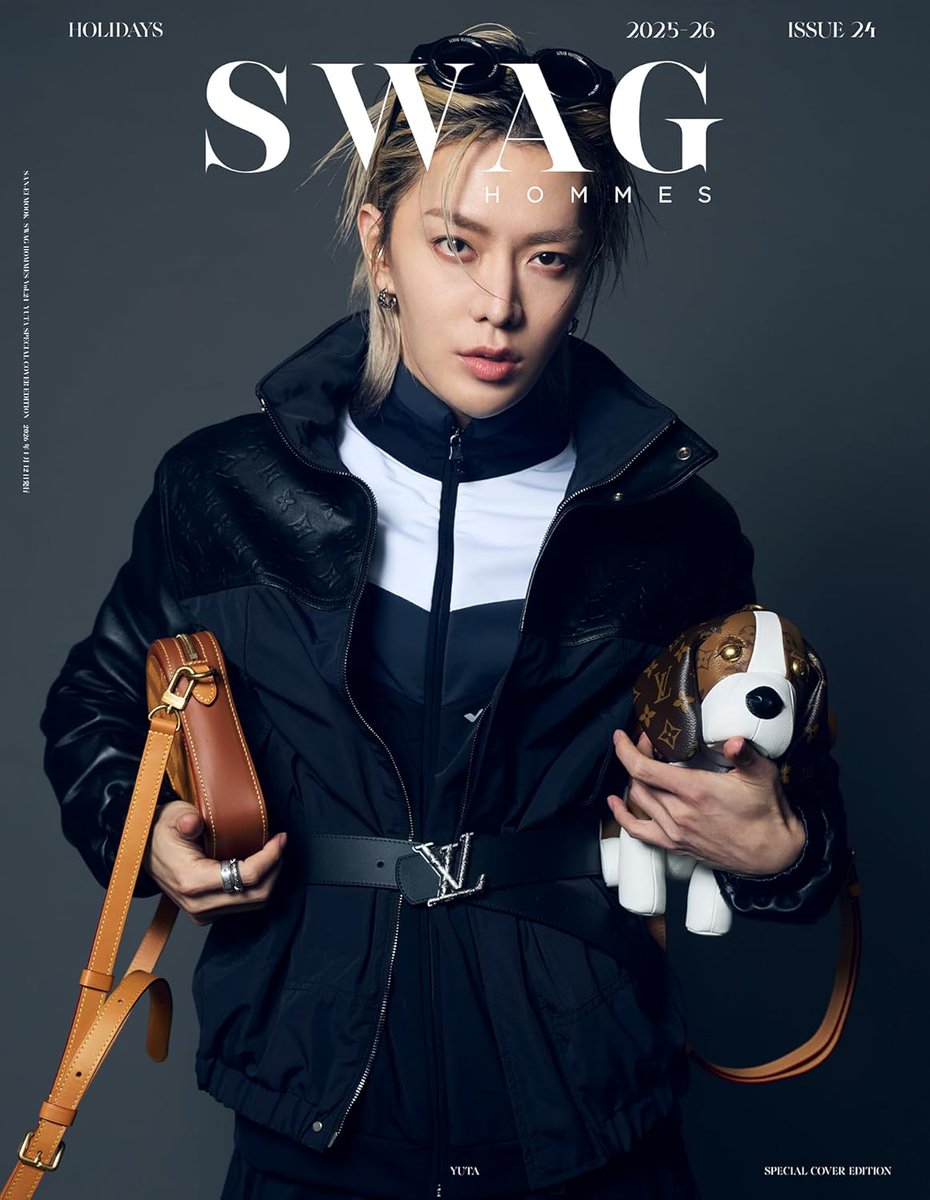 久しぶりの表紙やん😭やっぱりLVさんとの相性ピッタリ👍艶がある強い